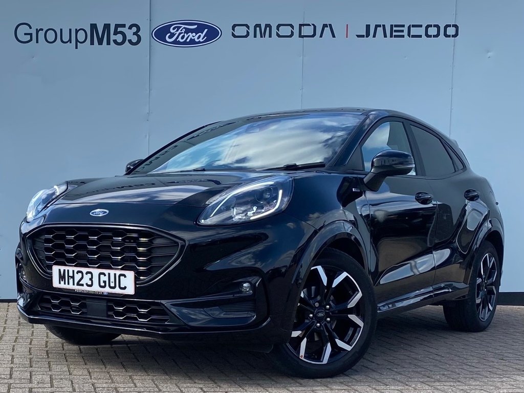 Ford Puma 1.0 Ecoboost Hybrid Mhev 155 St-line X Black