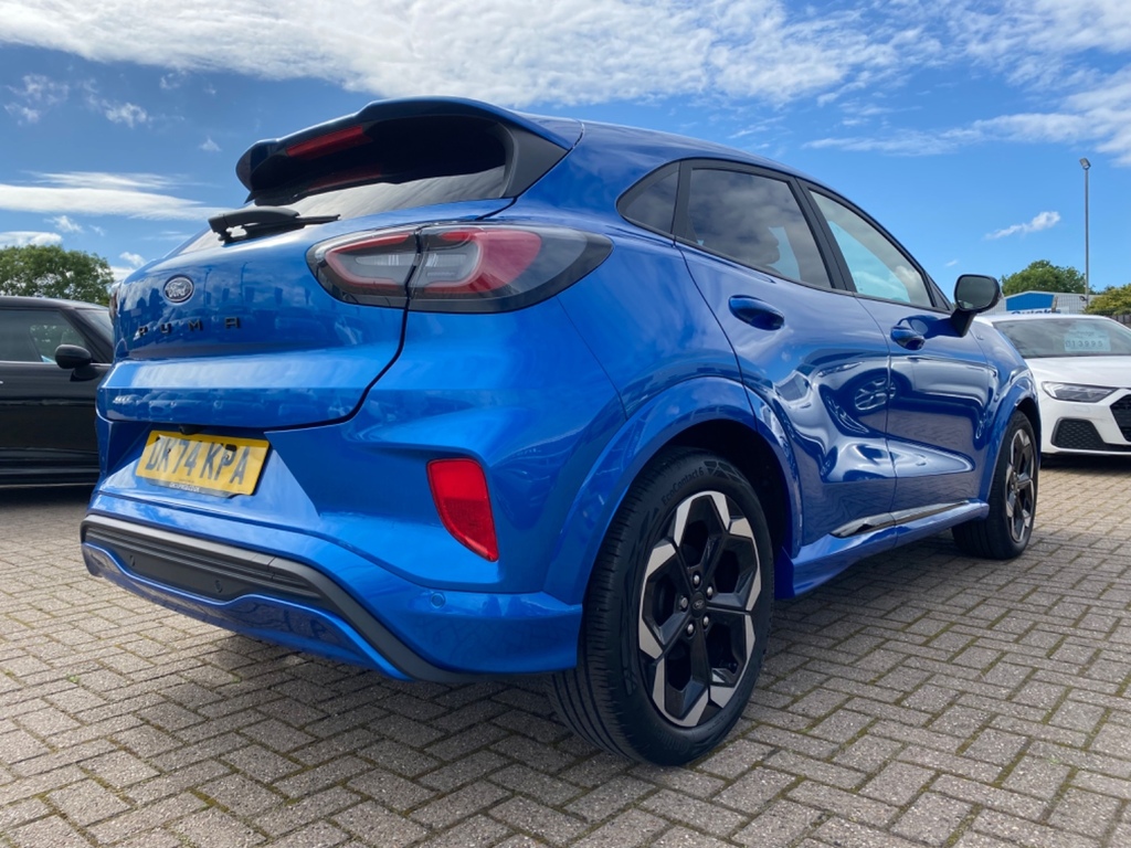 Ford Puma 1.0 Ecoboost Hybrid Mhev St-line X Blue #6