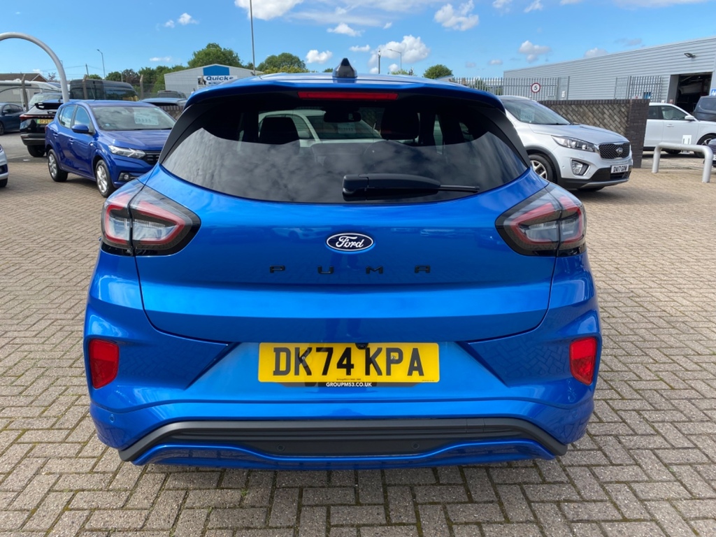 Ford Puma 1.0 Ecoboost Hybrid Mhev St-line X Blue #4