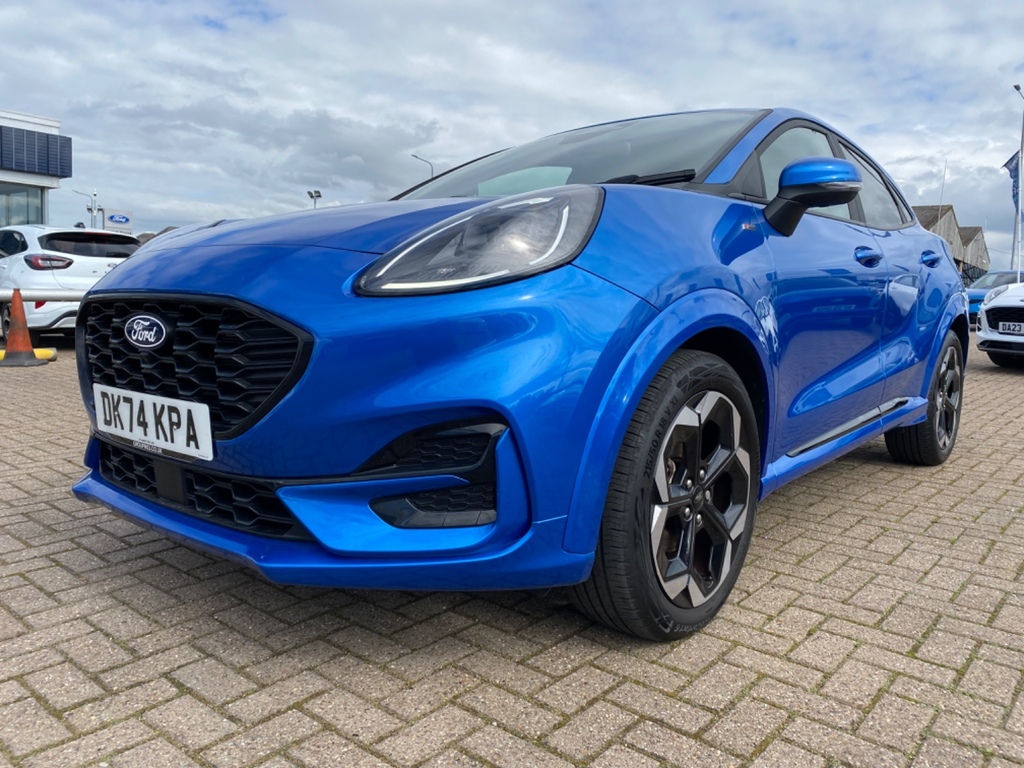 Ford Puma 1.0 Ecoboost Hybrid Mhev St-line X Blue #2