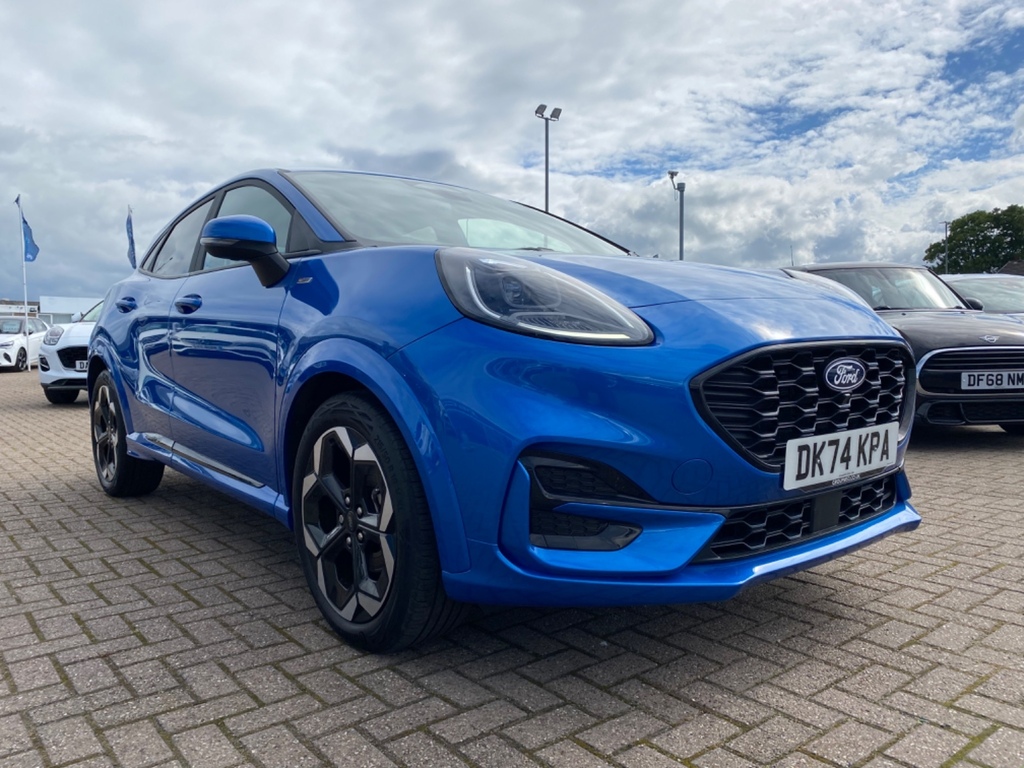 Ford Puma 1.0 Ecoboost Hybrid Mhev St-line X Blue