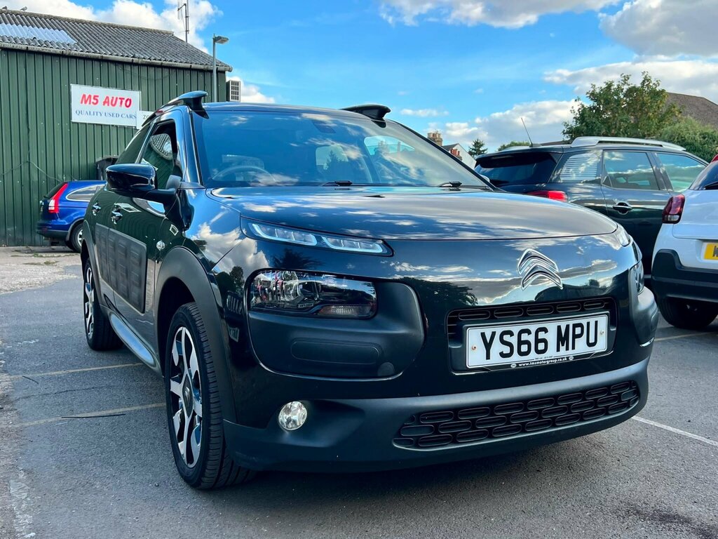 Citroen C4 Cactus 1.2 Puretech Flair Edition Etg5 Euro 6 Ss YS66MPU Black #3