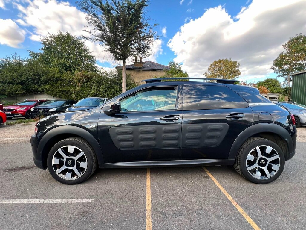 Citroen C4 Cactus 1.2 Puretech Flair Edition Etg5 Euro 6 Ss YS66MPU Black #5
