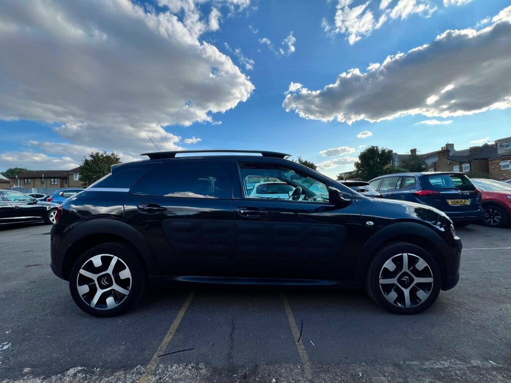 Citroen C4 Cactus 1.2 Puretech Flair Edition Etg5 Euro 6 Ss YS66MPU Black #6