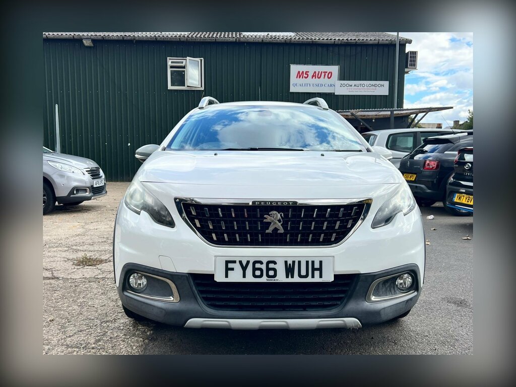 Peugeot 2008 1.2 Puretech Allure Etg Euro 6 Ss White #2