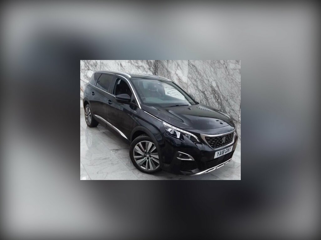 Peugeot 5008 1.2 Puretech Gt Line Premium Euro 6 Ss Black