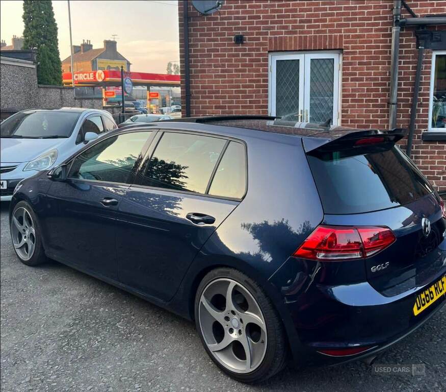 Volkswagen Golf 2.0 Tdi Gt Edition DG66RCF Blue #5