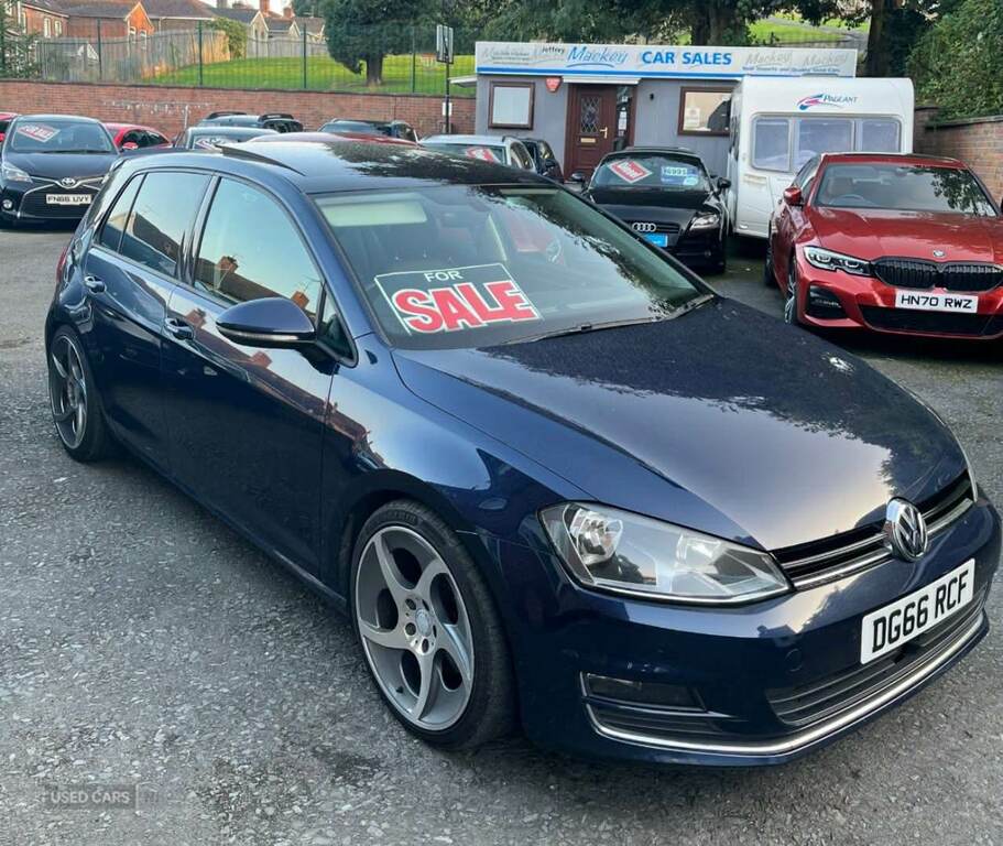 Volkswagen Golf 2.0 Tdi Gt Edition Blue