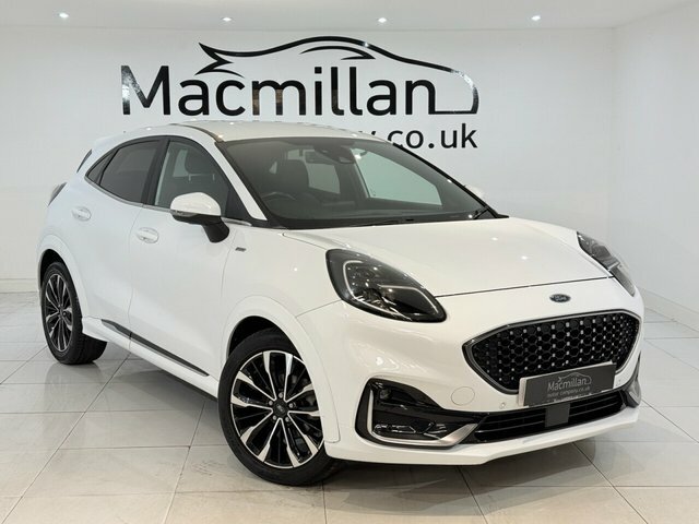 Ford Puma 1.0T Ecoboost Mhev St-line Vignale Suv White