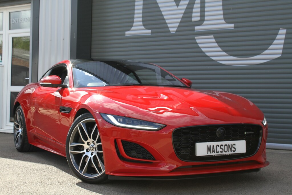Jaguar F-Type Coupe 5.0 V8 R-dynamic P450 Awd 2021 Red #4