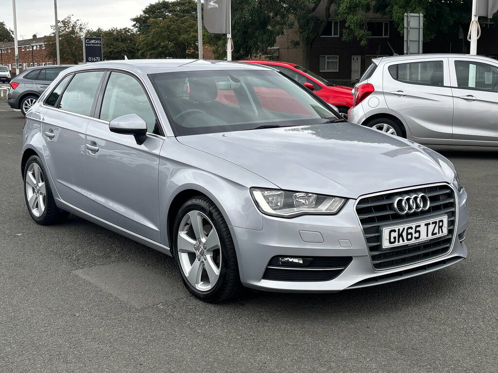 Audi A3 2.0 Tdi Sport Sportback S Tronic Euro 6 Silver