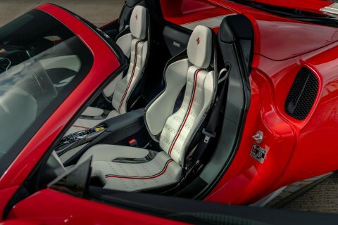 Ferrari 296 Gts Convertible Red