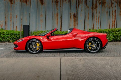 Ferrari 296 Gts Convertible Red #6