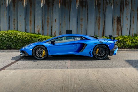 Lamborghini Aventador 6.5 V12 Lp Blue #5
