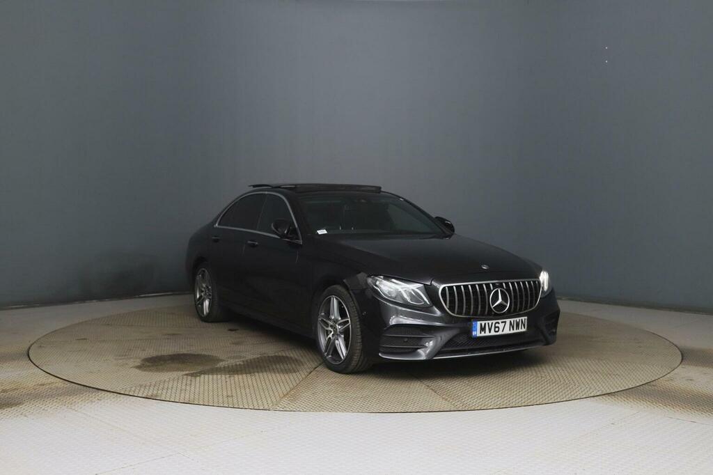 Mercedes-Benz E Class Saloon 2.0 E220d Amg Line Premium G-tronic Euro Black
