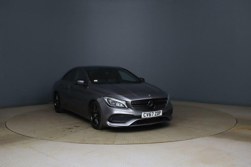 Mercedes-Benz CLA Class Saloon 2.1 Cla220d Amg Line Coupe 7G-dct Euro 6 S Grey