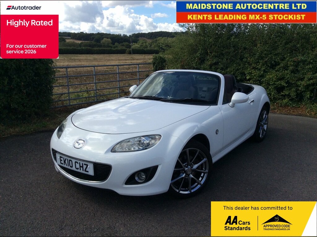 Mazda MX-5 1.8I 20Th Anniversary Convertible Manua White