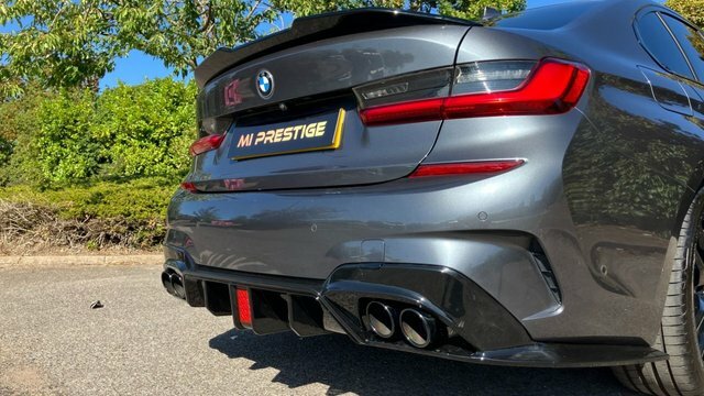 BMW 3 Series Saloon YG70NNJ Grey #6