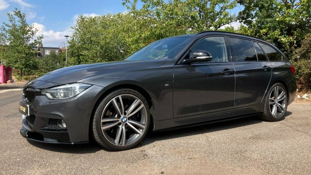 BMW 3 Series Estate EG16DUY Grey #6