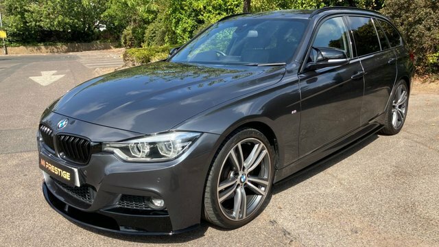 BMW 3 Series Estate EG16DUY Grey #3