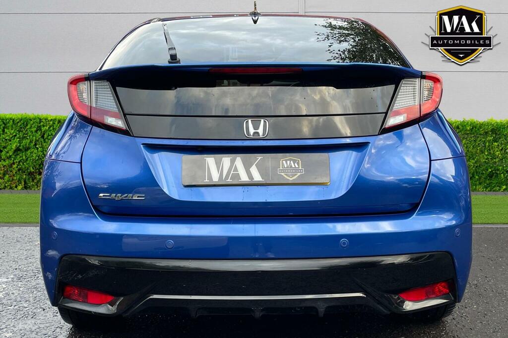 Honda Civic 1.6 I-dtec Sport Navi Euro 5 Ss Blue #4