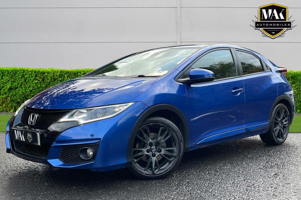 Honda Civic 1.6 I-dtec Sport Navi Euro 5 Ss Blue #2