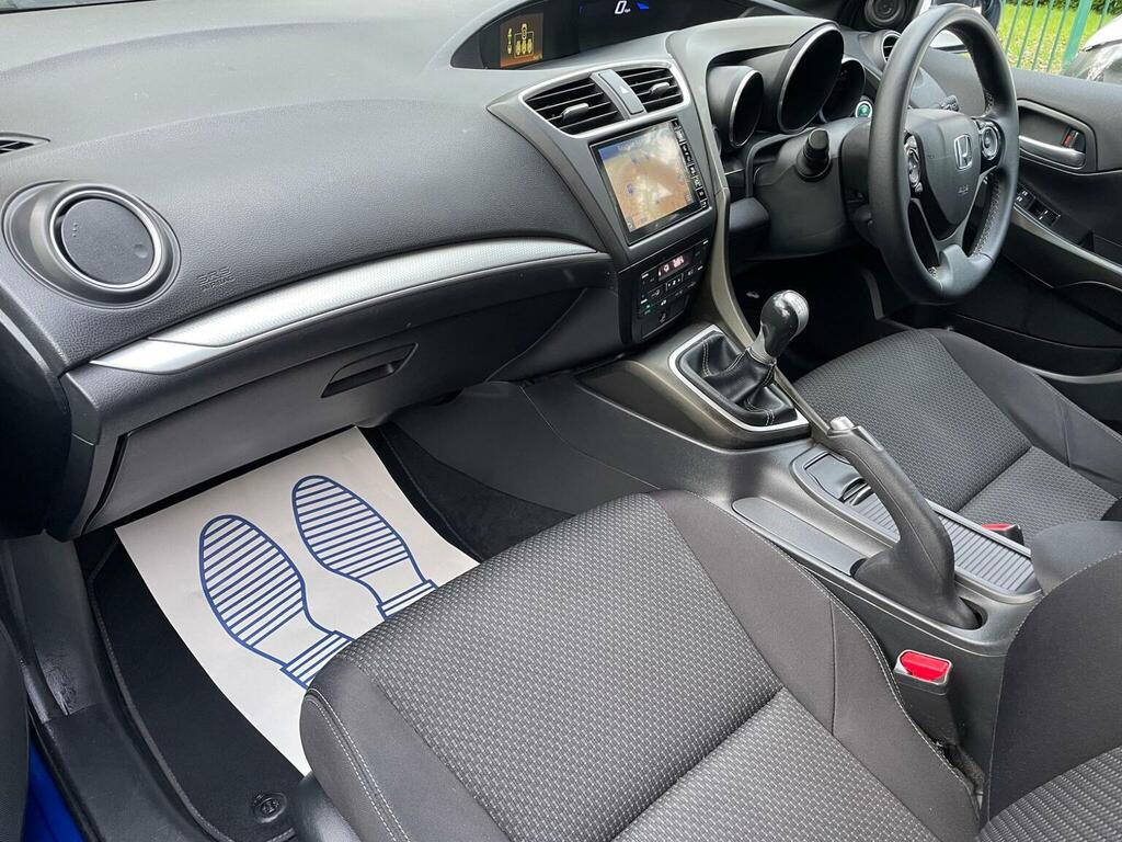 Honda Civic 1.6 I-dtec Sport Navi Euro 5 Ss Blue #6