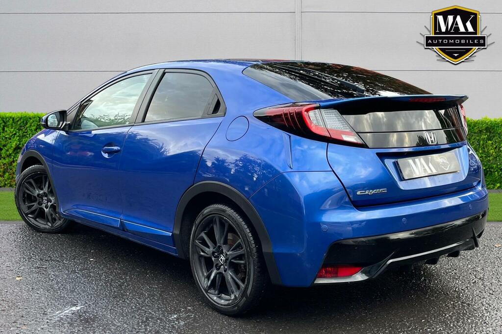 Honda Civic 1.6 I-dtec Sport Navi Euro 5 Ss Blue #3