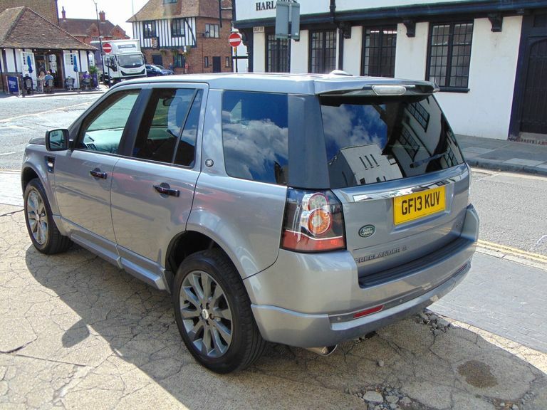 Land Rover Freelander Dynamic Sd4 White #8