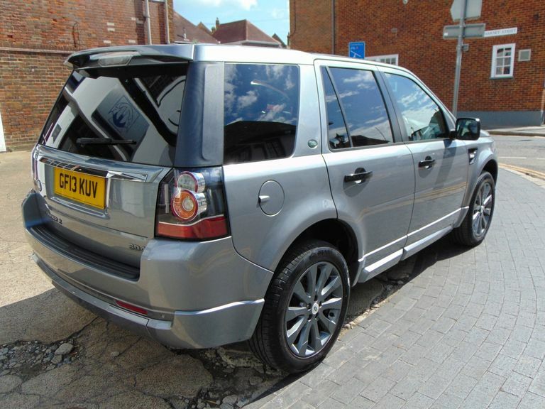 Land Rover Freelander Dynamic Sd4 White #10
