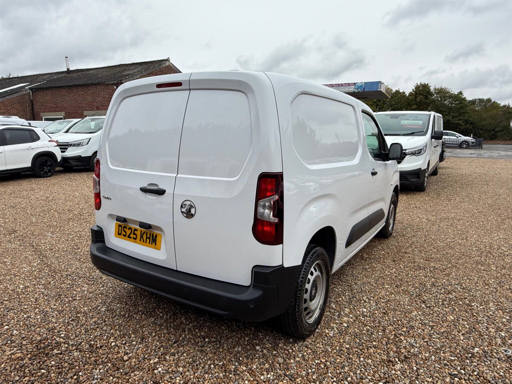 Vauxhall Combo 1.5 Turbo D 2300 Prime-plus Panel Van Swb Euro 6 DS25KHM White #5