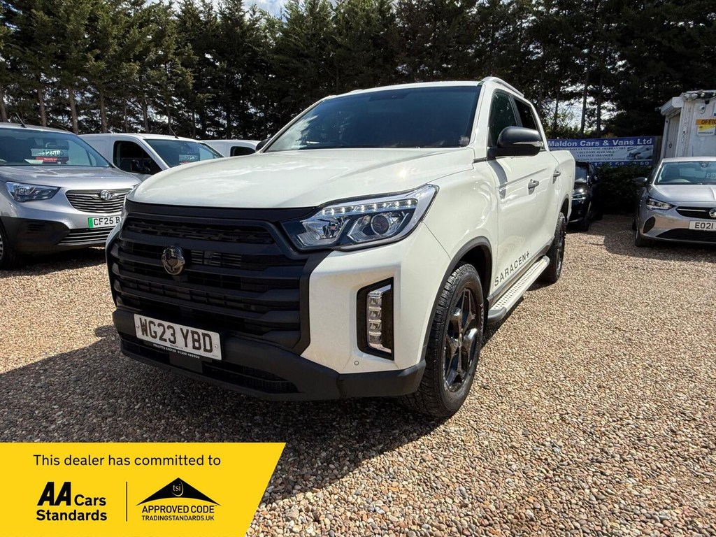 SsangYong Musso 2.2D Saracen Plus 4Wd Lwb Euro 6 White