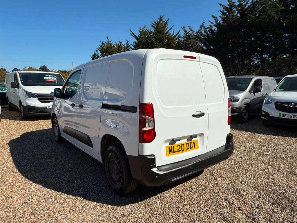 Peugeot Partner 1.5 Bluehdi 650 S Standard Panel Van Swb Euro 6 S White #2