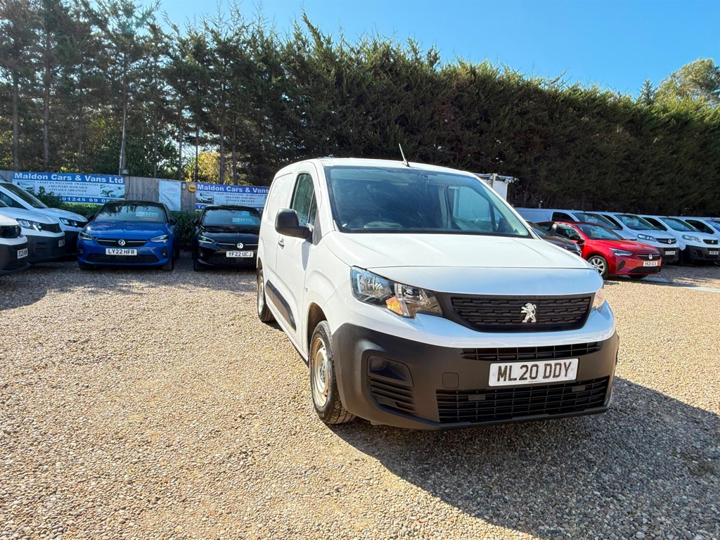 Peugeot Partner 1.5 Bluehdi 650 S Standard Panel Van Swb Euro 6 S White #6