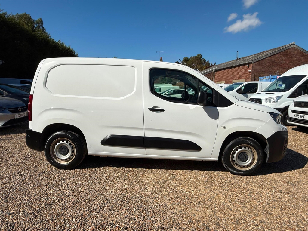 Peugeot Partner 1.5 Bluehdi 650 S Standard Panel Van Swb Euro 6 S White #5