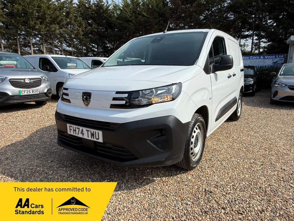 Peugeot Partner 1.5 Bluehdi 1000 Professional Standard Panel Van S White