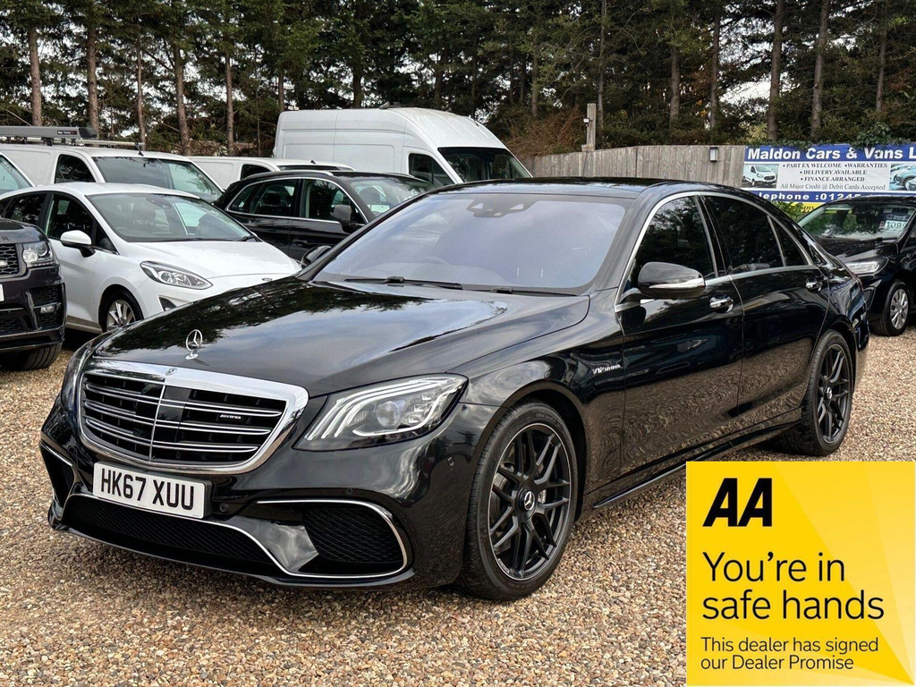Mercedes-Benz S Class 6.0 V12 Amg Spds7gt Euro 6 Ss Black