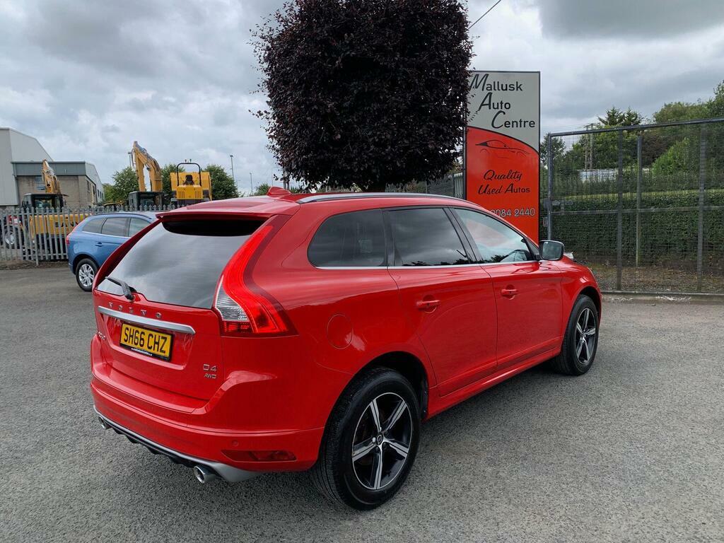 Volvo XC60 2.4 D4 R-design Lux Nav Awd Euro 6 S S Red #4