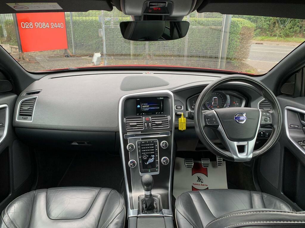 Volvo XC60 2.4 D4 R-design Lux Nav Awd Euro 6 S S Red #5