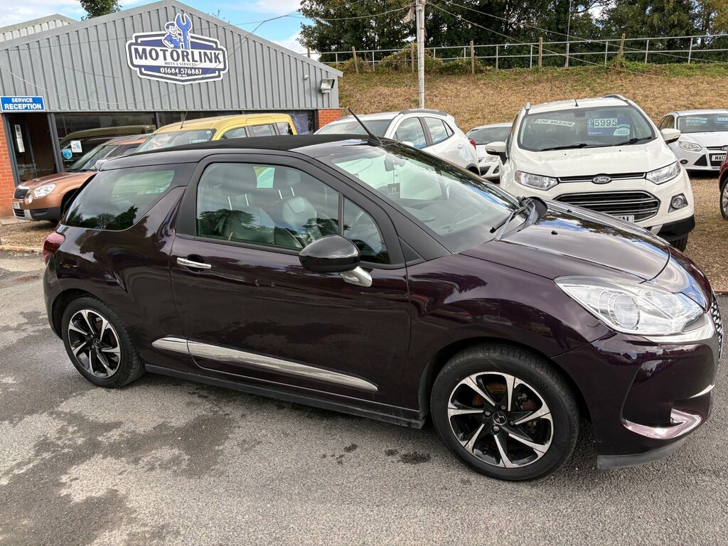DS DS 3 Cabrio 1.6 Bluehdi Elegance Cabriolet E Purple #2