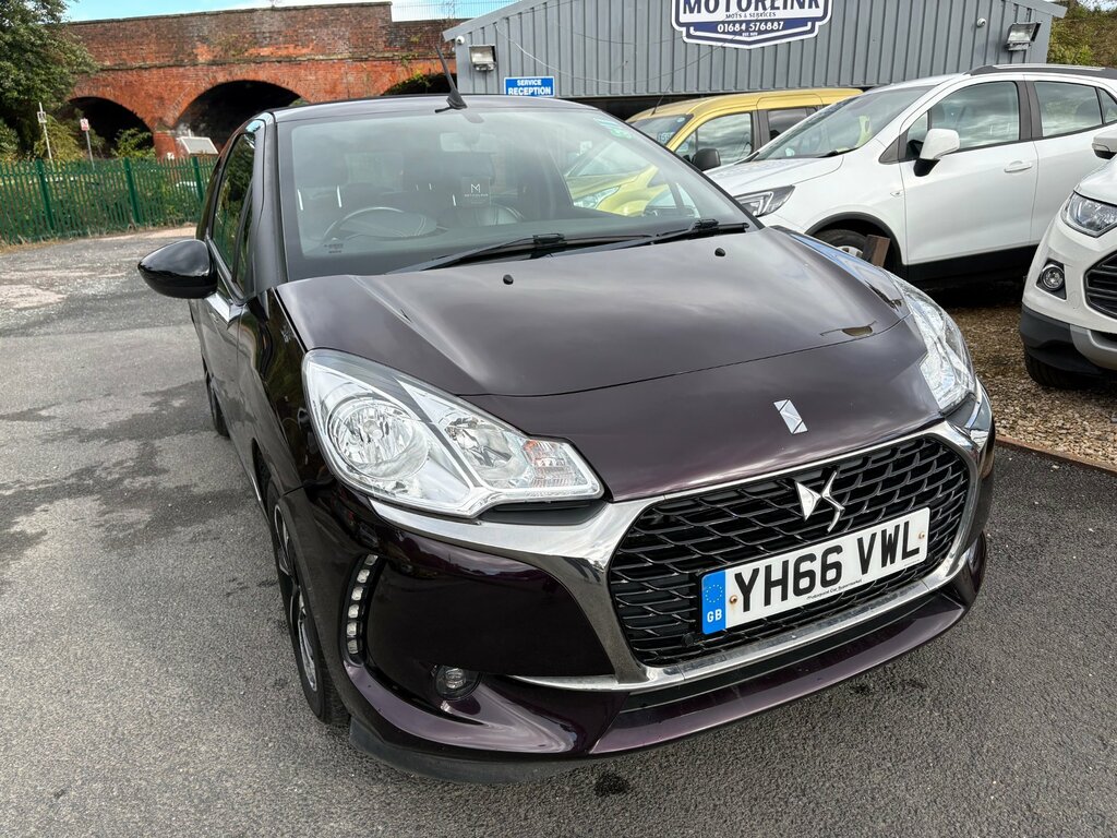 DS DS 3 Cabrio 1.6 Bluehdi Elegance Cabriolet E Purple