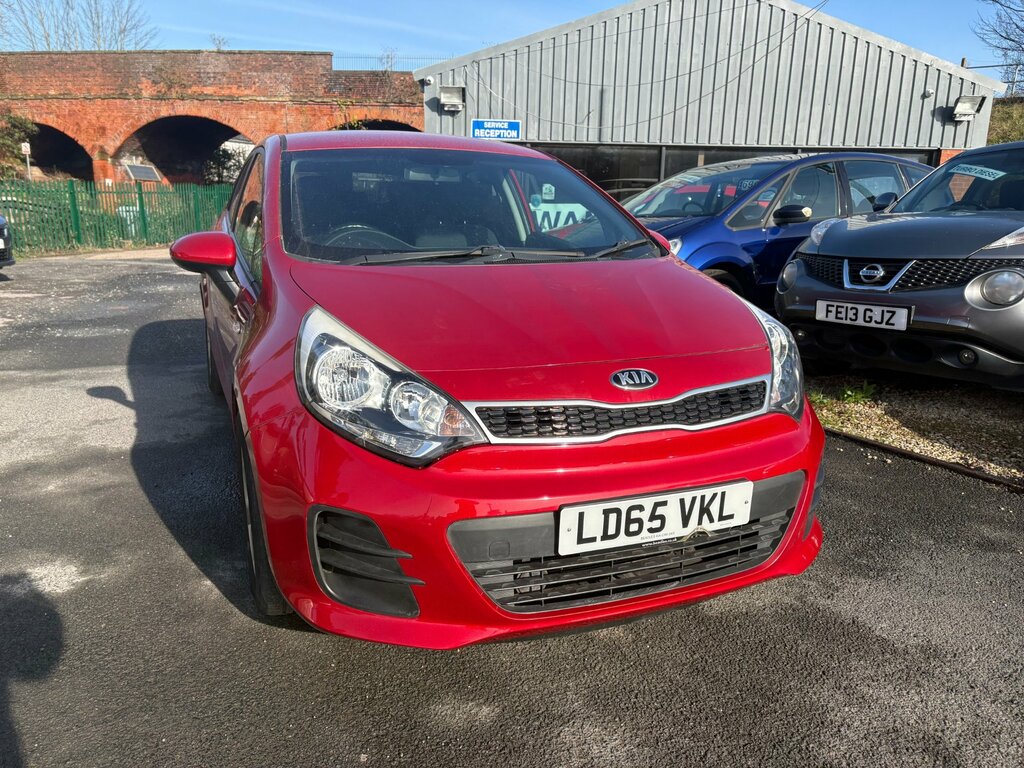 Kia RIO 1.1 Crdi Ecodynamics Sr7 Hatchback Manu Red