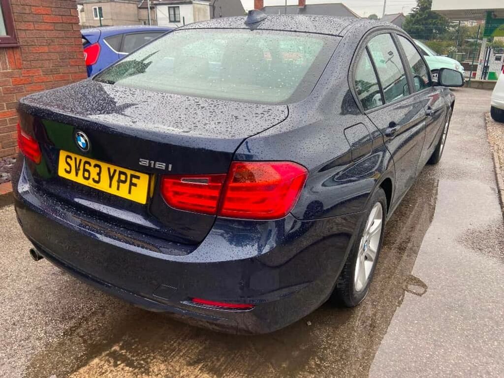 BMW 3 Series 316I Es SV63YPF Blue #4