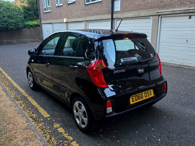 Kia Picanto 1 Hatchback Black #5