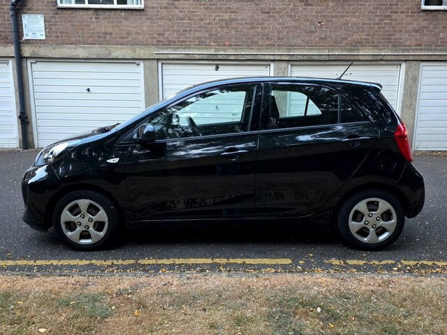 Kia Picanto 1 Hatchback Black #4