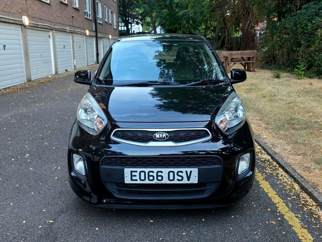 Kia Picanto 1 Hatchback Black #2