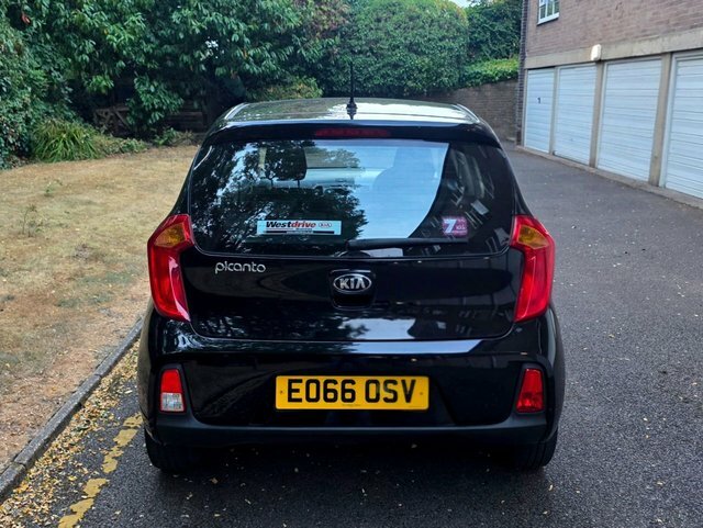 Kia Picanto 1 Hatchback Black #6