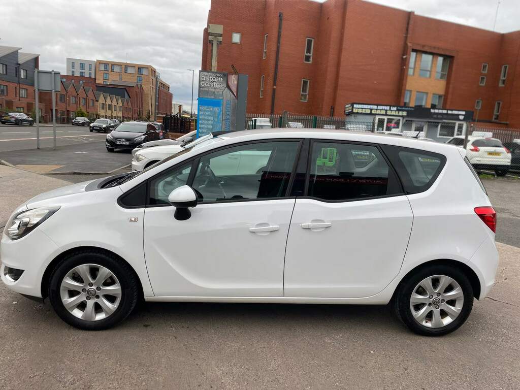 Vauxhall Meriva 1.4I 16V Life Mpv White #3