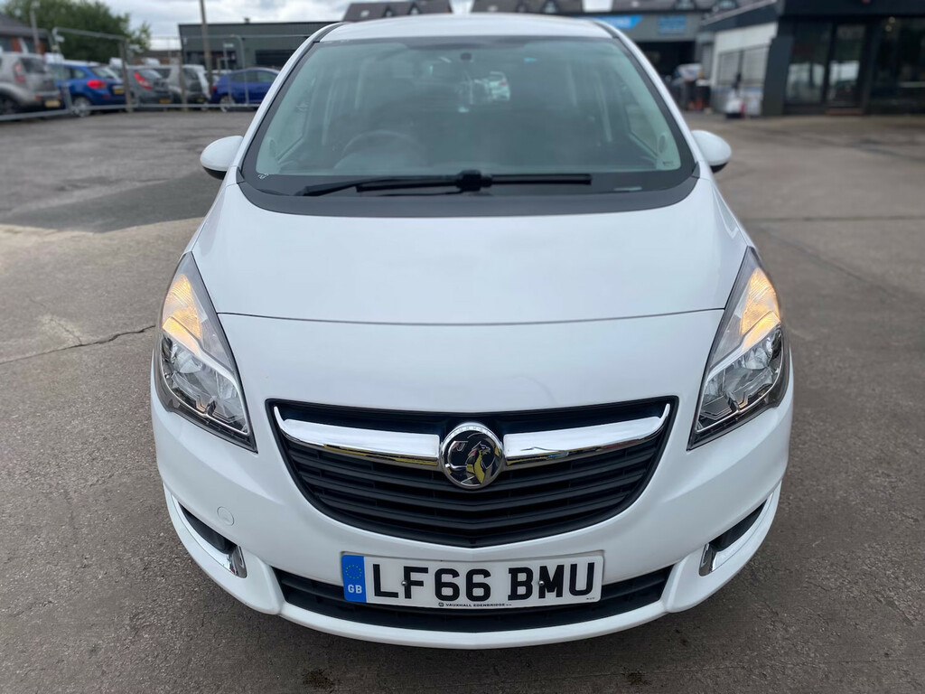 Vauxhall Meriva 1.4I 16V Life Mpv White #2