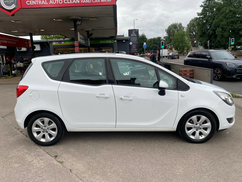 Vauxhall Meriva 1.4I 16V Life Mpv White #5